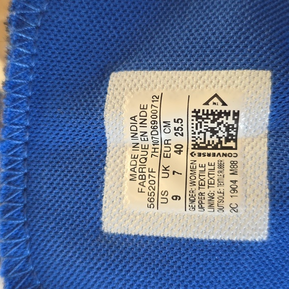 Chuck Taylor AS Hi "Miss Galaxy" WMNS"Hyper Royal/Mod Pink/White" - Picture 3 of 16